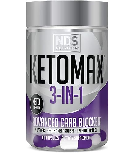 Amazon.com: NDS Nutrition Keto-Max - Carbohydrate and Fat Blocking